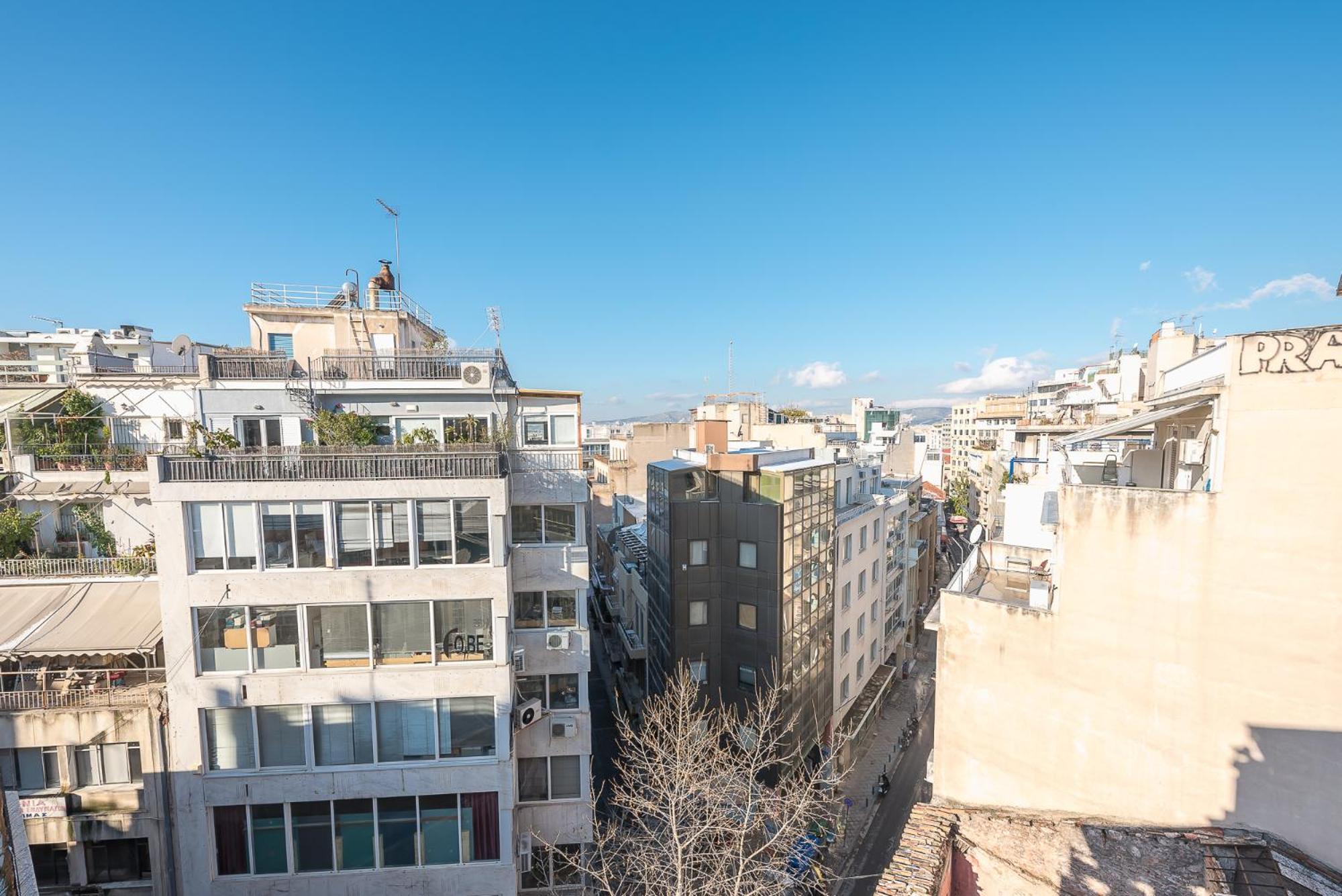 Stunning Acropolis View At City Center Athen Eksteriør billede